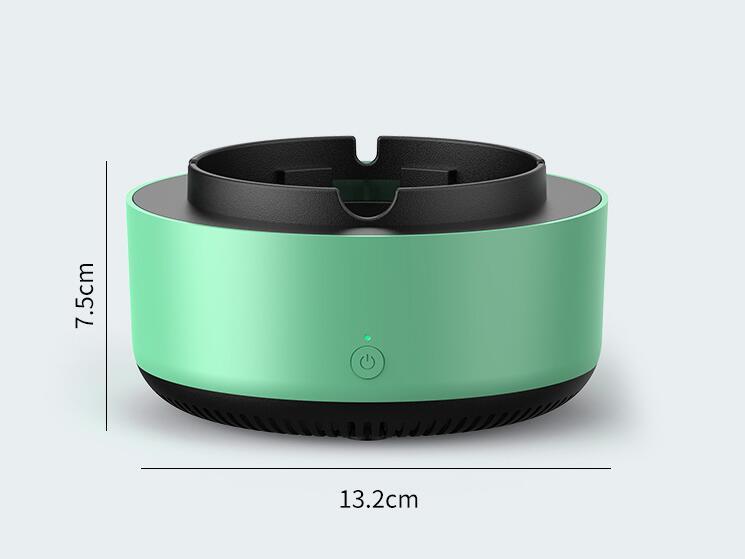 Smoke Removal Ashtray met Luchtreiniger | • Stil Design • Portable Auto & Thuis