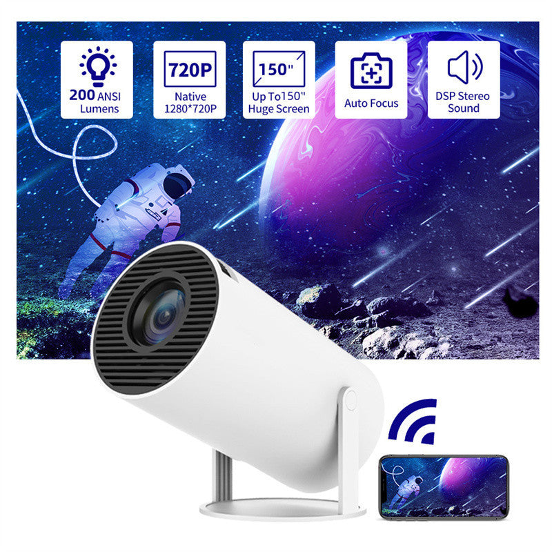 Magcubic HY300 Portable Mini Projector | 180° Rotatie • Auto Keystone • 4K Support • WiFi 5G & BT 5.0