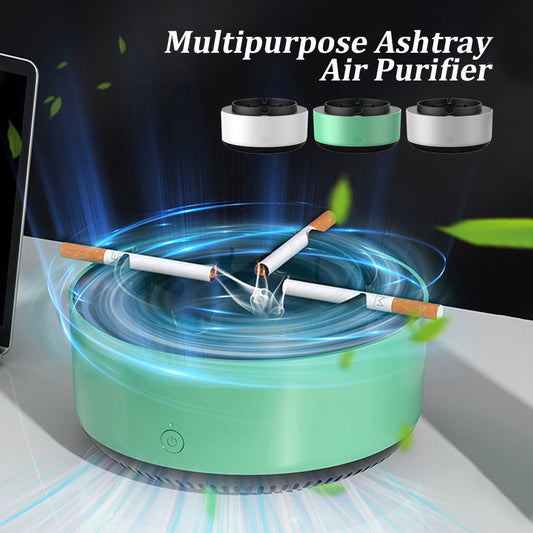 Smoke Removal Ashtray met Luchtreiniger | • Stil Design • Portable Auto & Thuis