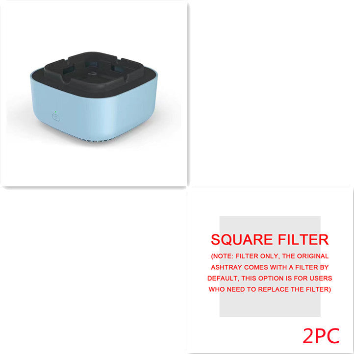 Smoke Removal Ashtray met Luchtreiniger | • Stil Design • Portable Auto & Thuis