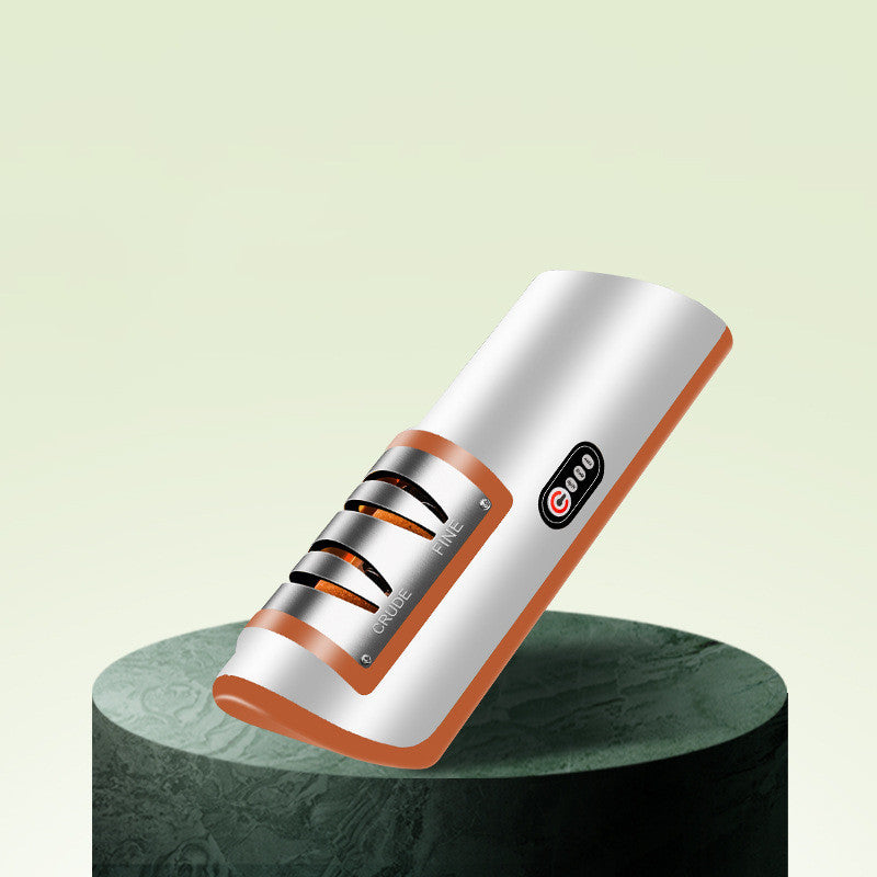 USB Oplaadbare Elektrische Messenslijper | Automatisch & Verstelbaar • Voor Messen, Scharen & Keukentools