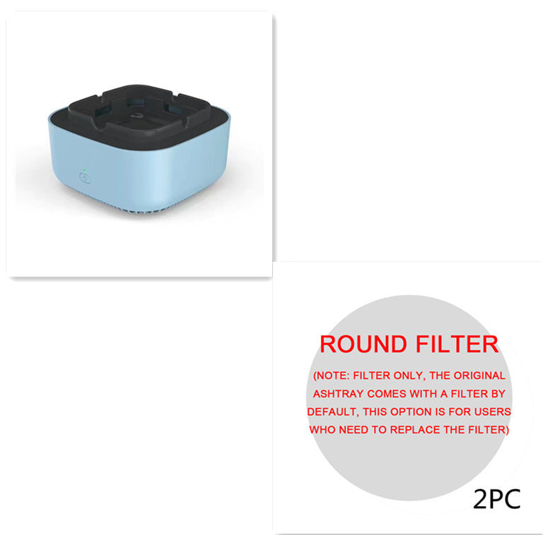 Smoke Removal Ashtray met Luchtreiniger | • Stil Design • Portable Auto & Thuis