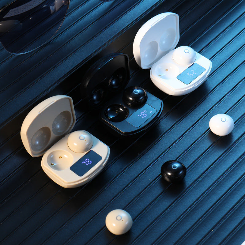 True Wireless Bluetooth 5.0 Earbuds | Stereo HD Sound • Touch Control • Microfoon