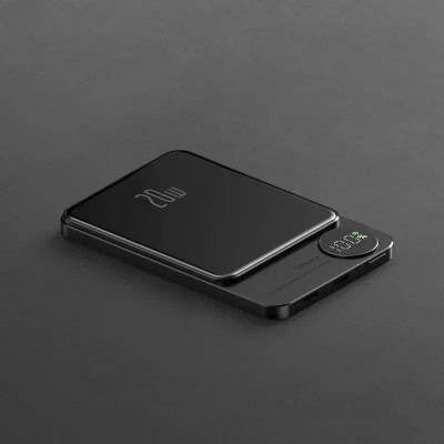 MagSafe Draadloze Powerbank | Magnetische 5000mAh / 10000mAh Externe Batterij • 15W Wireless Charging