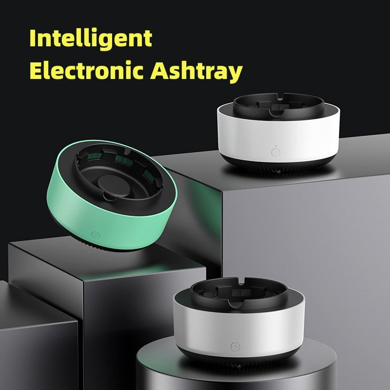 Smoke Removal Ashtray met Luchtreiniger | • Stil Design • Portable Auto & Thuis