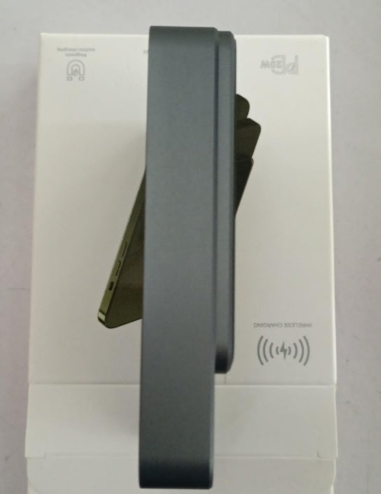 MagSafe Draadloze Powerbank | Magnetische 5000mAh / 10000mAh Externe Batterij • 15W Wireless Charging
