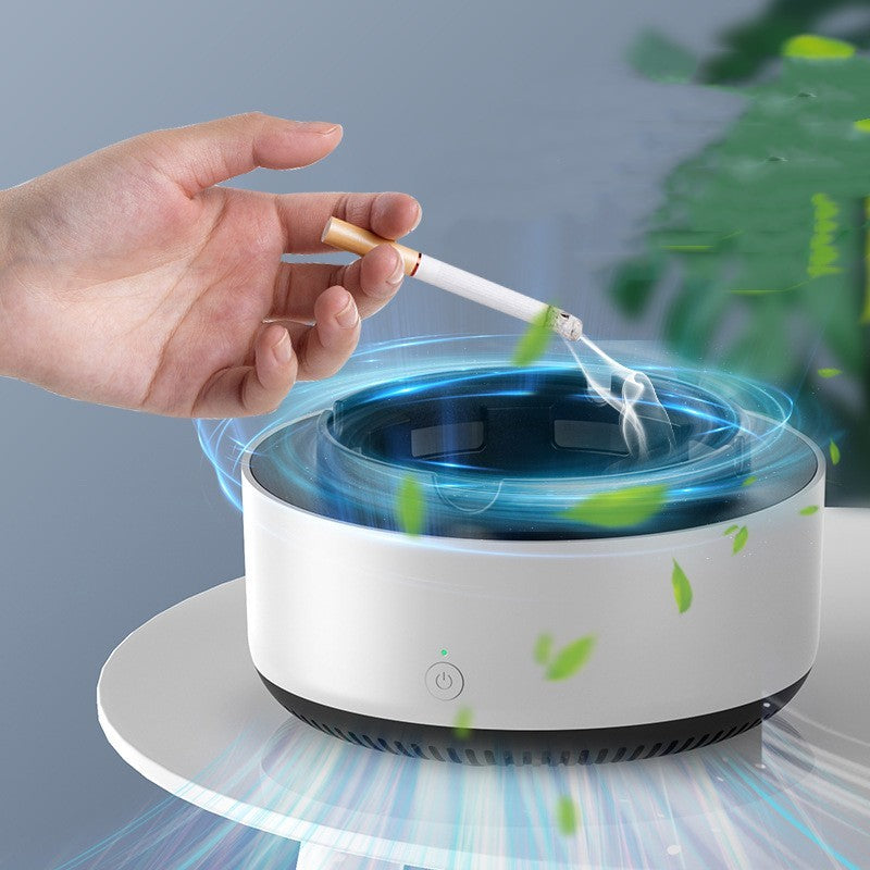 Smoke Removal Ashtray met Luchtreiniger | • Stil Design • Portable Auto & Thuis