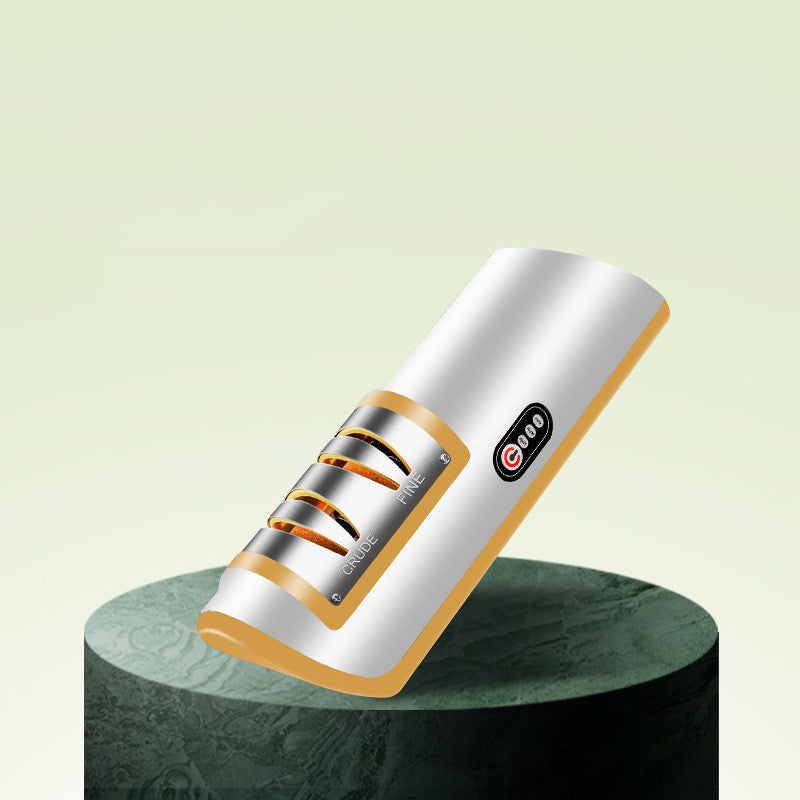 USB Oplaadbare Elektrische Messenslijper | Automatisch & Verstelbaar • Voor Messen, Scharen & Keukentools
